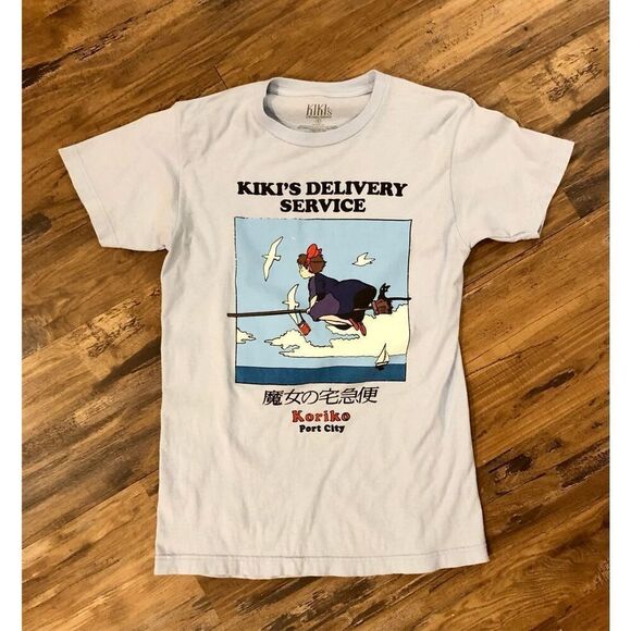 VNT Kiko’s Delivery Service Japanese T Shirt 1989 Unisex Koriko Studio Ghibli - Picture 11 of 11
